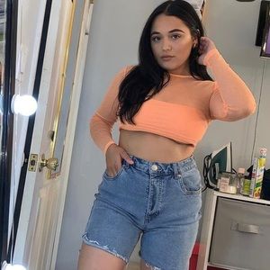 Mesh crop top